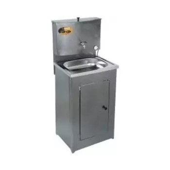 Умывальник дачный Вихрь с ЭВН, мойка нержавеющая сталь, серебро (74/4/3)