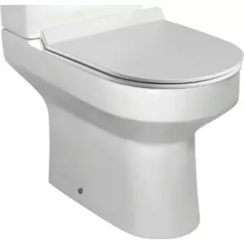 Унитаз (чаша) Aquanet Logic-C с сидением микролифт безободковый (240210)