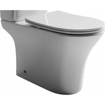 Унитаз (чаша) Ceramicanova Fortuna Rimless с сиденьем-микролифт (CN9001-B)