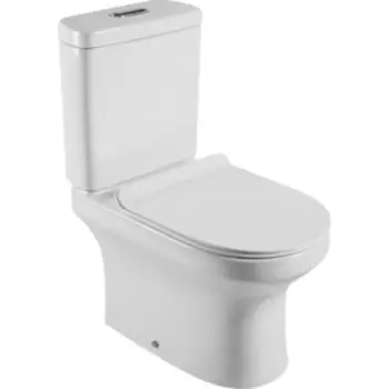 Унитаз-компакт безободковый Agger с сиденьем микролифт (AT04000)