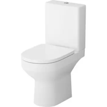 Унитаз-компакт безободковый Am.Pm Spirit 2.0 FlashClean с сиденьем микролифт (C708600WH, C707858WH)