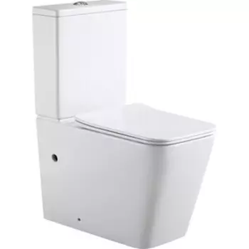 Унитаз-компакт безободковый Aquanet Tavr 2.0 C1 с сидением микролифт (243542, 243543)