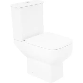 Унитаз-компакт безободковый BelBagno Aurora с сиденьем микролифт (BB8604CPR/SC, BB8604T)