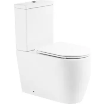 Унитаз-компакт безободковый BelBagno Marino тонкое сиденье микролифт (BB105CPR, BB105T, BB870SC)