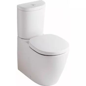 Унитаз-компакт безободковый Ideal Standard Connect Aquablade Arc с сиденьем микролифт (E039701, E785601, E712701)