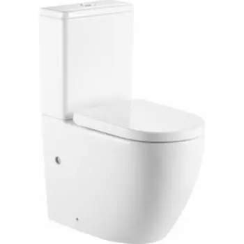 Унитаз-компакт безободковый Triton-Pro Corso CO-3806 сиденье микролифт (Щ0000057975)