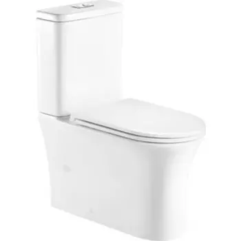 Унитаз-компакт безободковый WeltWasser Telbach 001 GL-WT белый (10000003776)