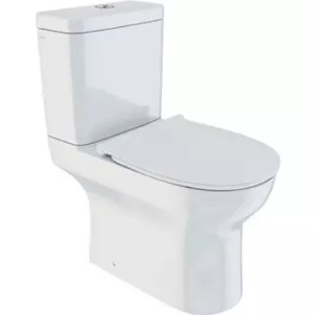 Унитаз-компакт безободковый IDDIS Drum с сиденьем микролифт (DRU2DSEi24)