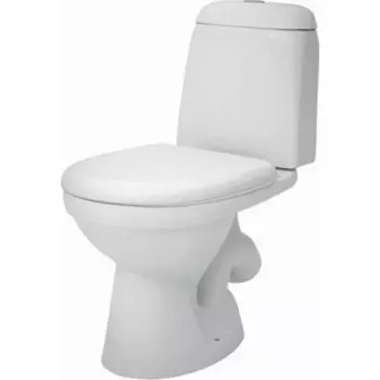 Унитаз-компакт Jika Vega наклонный выпуск, с сиденьем микролифт (8.2451.4.000.242.1, 8.9153.5.300.063.1)