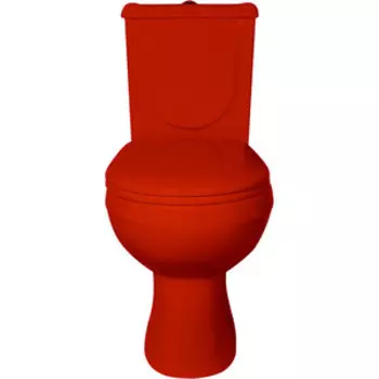 Унитаз-компакт Оскольская керамика Ирида красный (4603764564212)