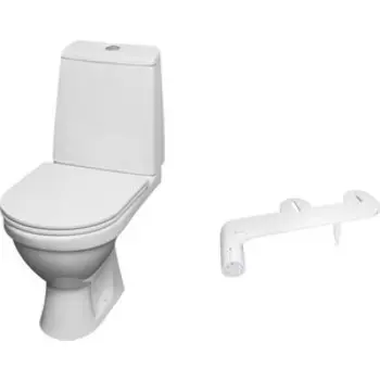 Унитаз компакт RedBlu by Damixa Origin Evo 2 с приставкой биде, микролифт