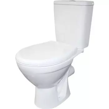 Унитаз-компакт Rosa Соло Люкс с сиденьем микролифт (4640021062142)