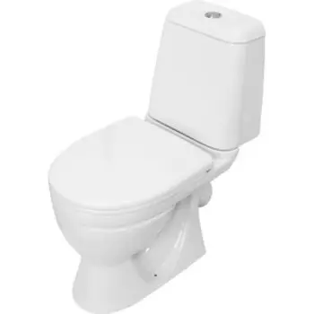 Унитаз-компакт Sanita Идеал Стандарт c сиденьем (WC.CC/Ideal/1-P/WHT.G/S1)
