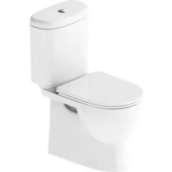 Унитаз-компакт Sanita luxe Art Comfort SL DM с сиденьем микролифт, Clip UP (WC.CC/Art/2-DM/WHT.G/S1)