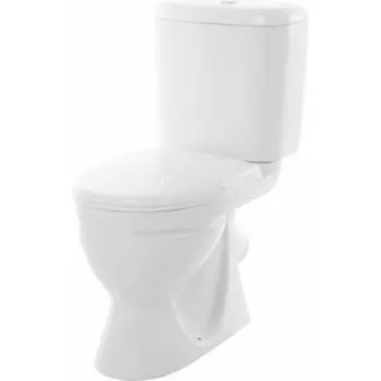 Унитаз-компакт Sanita Стандарт Комфорт с сиденьем микролифт (WC.CC/Standart/2-DM/WHT.G/S1)
