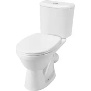 Унитаз-компакт Santek Бореаль косой выпуск, с сиденьем (1WH302143)