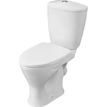 Унитаз-компакт Santeri Версия Комфорт косой выпуск, с сиденьем (1.P403.3.S00.00B.F)