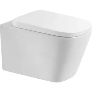 Унитаз подвесной безободковый BelBagno Albano сиденье микролифт (BB120CHR, BB120SC)