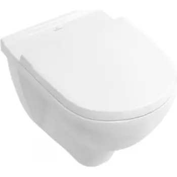 Унитаз подвесной безободковый Villeroy Boch O Novo с микролифтом (5688HR01)