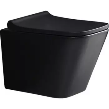 Унитаз подвесной безободковый WeltWasser Gelbach 041 MT-BL черный матовый (10000008262)
