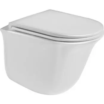 Унитаз подвесной безободковый WeltWasser Telbach 004 GL-WT белый (10000003668)