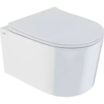 Унитаз подвесной безободковый IDDIS Stone с сиденьем микролифт (STORDSEi25)