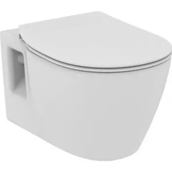 Унитаз подвесной безободковый Ideal Standard Rimless с сиденьем-микролифт (E822301)