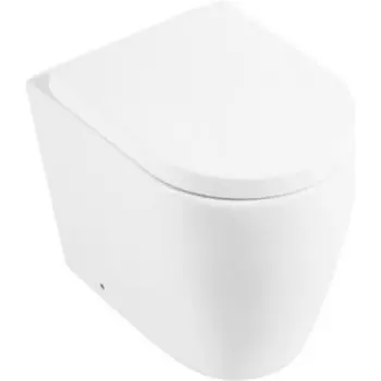 Унитаз приставной безободковый BelBagno Marino сиденье микролифт (BB105CBR, BB865SC)