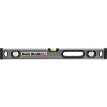 Уровень Stayer 60см, 3 ампулы, 0,5мм/м, Professional BlackMax (3475-060)