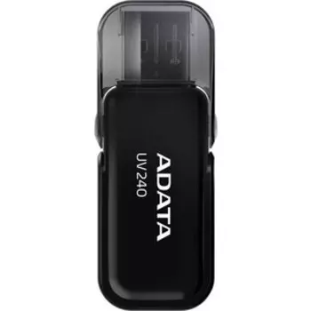 USB-накопитель A-DATA 64Gb UV240 USB 2.0 Flash Drive, Black (AUV240-64G-RBK)