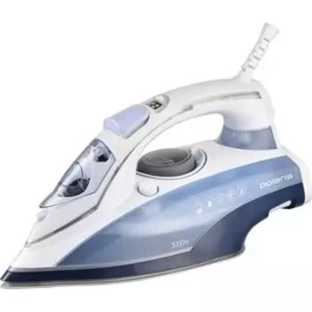 Утюг Polaris PIR-3074 AA белый/голубой