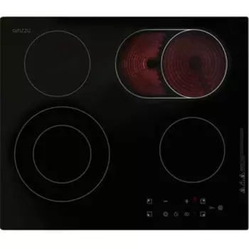 Варочная панель HCC-462, стеклокерамика 4 конф, черная Ginzzu HCC-462