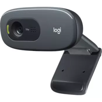 Веб-камера Logitech C270 (HD 720p/30fps, фокус постоянный, угол обзора 60°, кабель 1.5м) (M/N: V-U0018)