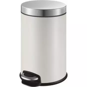 Ведро для мусора WeltWasser Erfie WT 8L педальное, белое (10000000901)