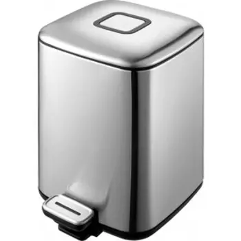 Ведро для мусора WeltWasser Mila MT 12L педальное, матовая сталь (10000000886)