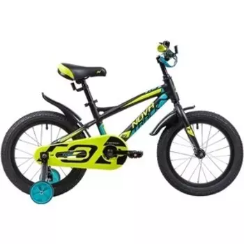 Велосипед NOVATRACK 16'' TORNADO алюм. черный