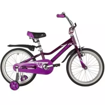 Велосипед NOVATRACK 18'' NOVARA фиолетовый