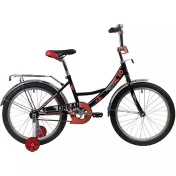 Велосипед NOVATRACK 20'' URBAN черный