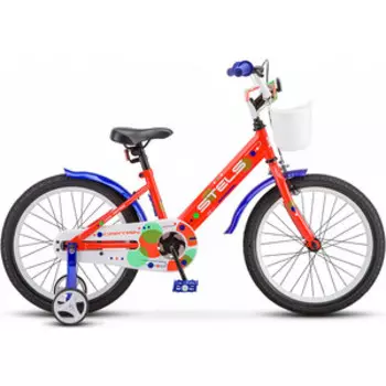 Велосипед Stels Captain 18'' V010 10'' Неоновый-красный