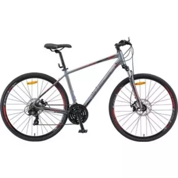 Велосипед Stels Cross-130 MD Gent 28'' V010 17'' Серый