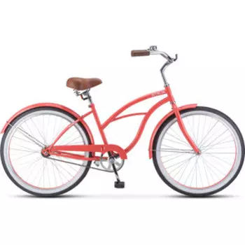 Велосипед Stels Navigator-110 Lady 26'' 1-sp V010 17'' Розовый-коралл