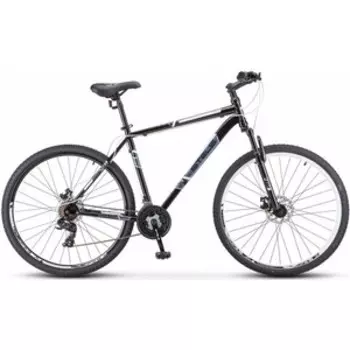 Велосипед Stels Navigator-700 D 27.5'' F020 21'' Чёрный/белый