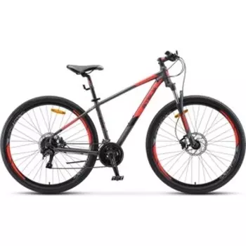 Велосипед Stels Navigator-920 D 29'' V010 16.5'' Антрацитовый/красный