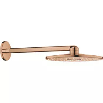 Верхний душ Grohe Rainshower SmartActive 310 с кронштейном, 2 вида струи, теплый закат (26475DA0)