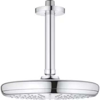 Верхний душ с кронштейном Grohe Tempesta 210 потолочный (26414000)