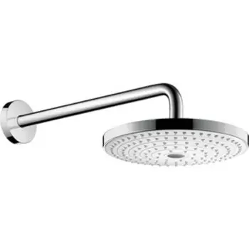 Верхний душ с кронштейном Hansgrohe Raindance Select S 240 2 режима белый/хром (26466400)