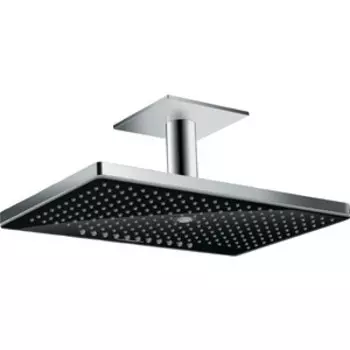 Верхний душ с кронштейном Hansgrohe Rainmaker Select хром/черный (24006600)