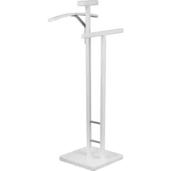 Вешалка костюмная Мебелик Галант 340 металлик, белый (П0005641)