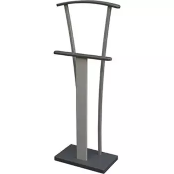 Вешалка костюмная Мебелик Галант 360 металлик, серый, графит (П0003351)