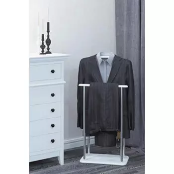 Вешалка костюмная Мебелик Элдридж белый (П0004663)